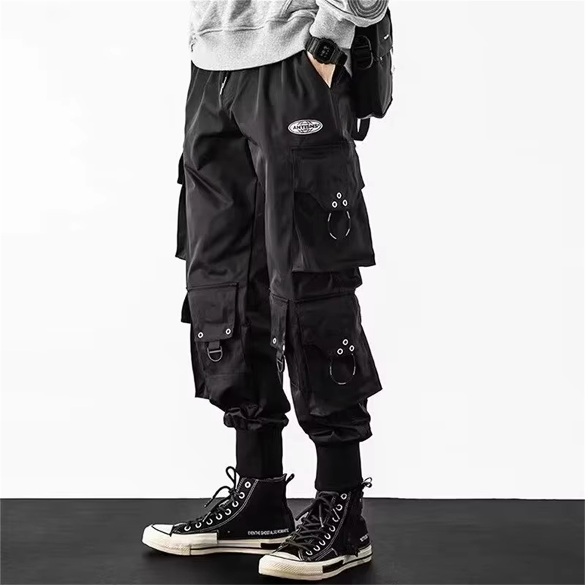 Outdoor Sport Hiking Pants - Vintage Baggy Hiking Cargo Pants Men