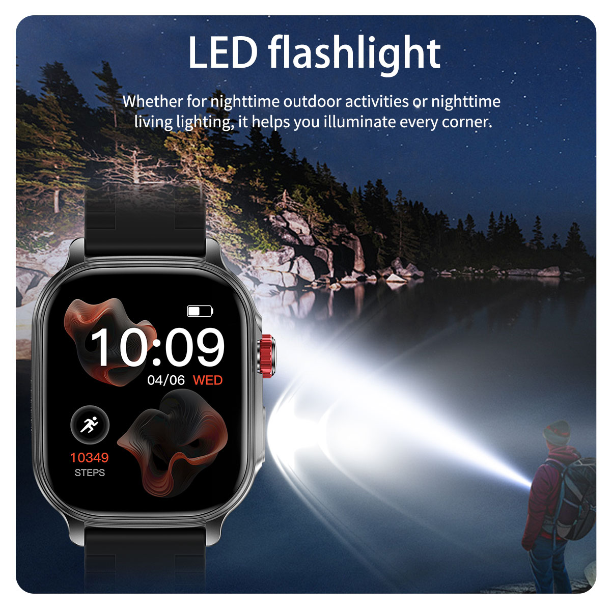 2026 New Smart Watch Bluetooth - огляд і ціна Outdoor Sport Smart Watch