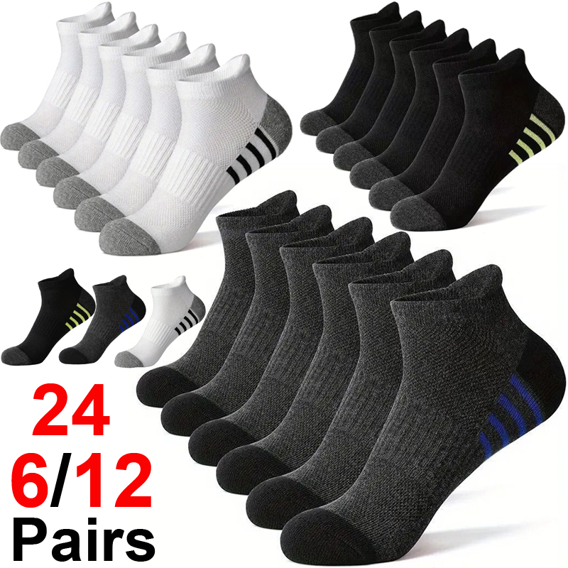 6/12/24Pairs Men's Sports Sock - огляд і ціна Outdoor Sport Hose