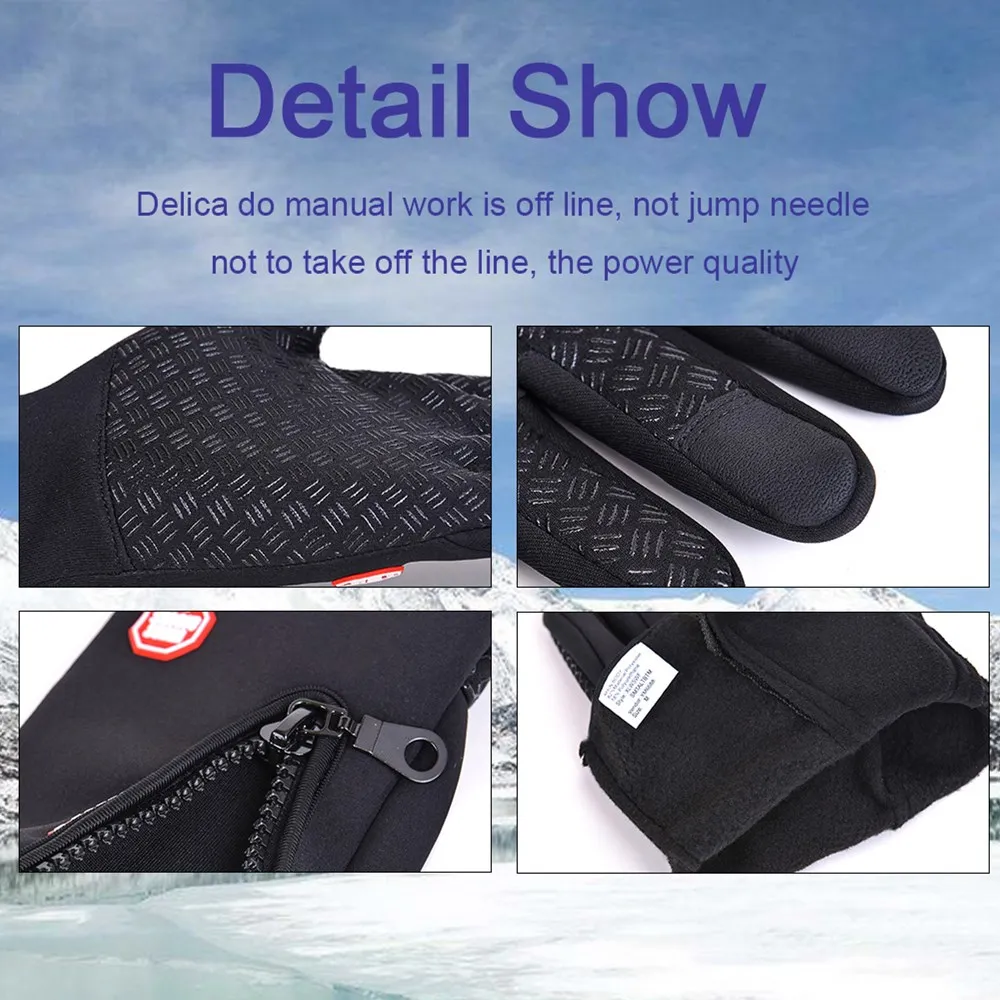 Men Women Winter Cycling Glove - огляд і ціна Horse Riding Glove