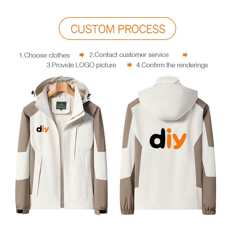 Waterproof Jacket personality  - огляд і ціна Outdoor Sport Logo
