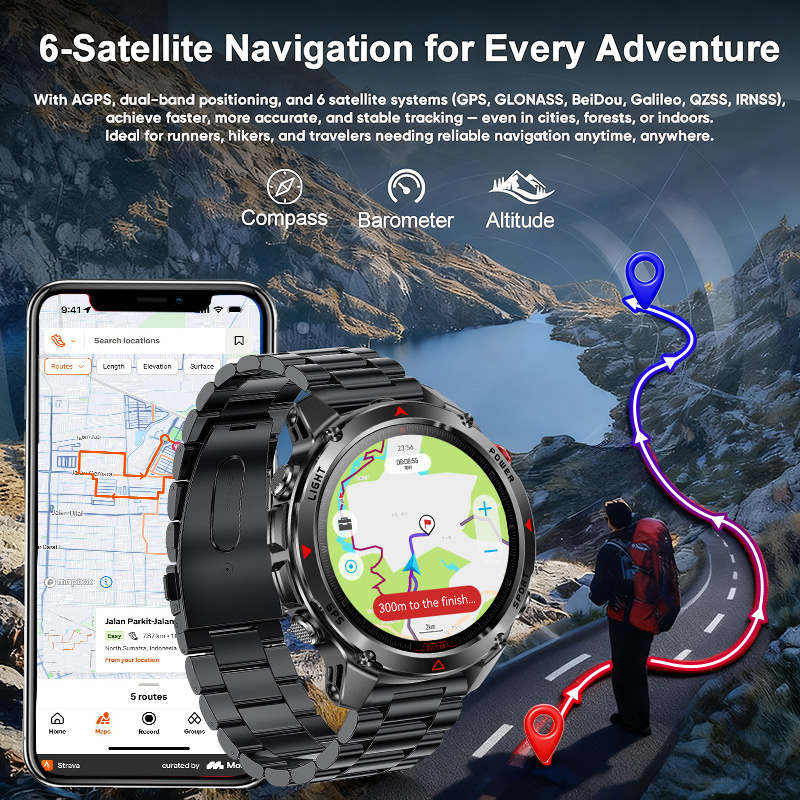T-Rex 3 Pro Military Grade AGP - огляд і ціна Outdoor Sport Smart Watch