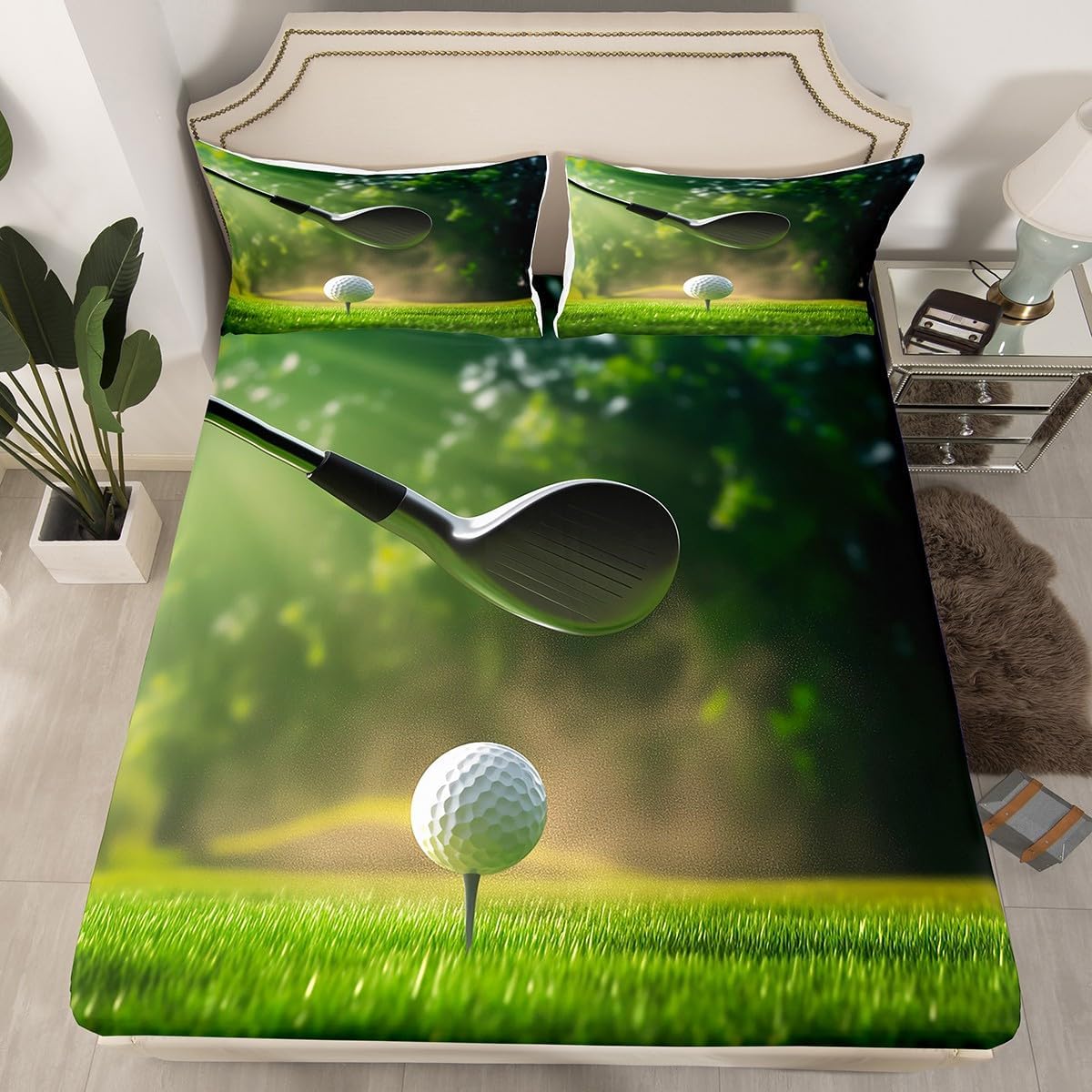 Golf Fitted Sheet for Kids Boy - огляд і ціна Outdoor Sport Hobbies