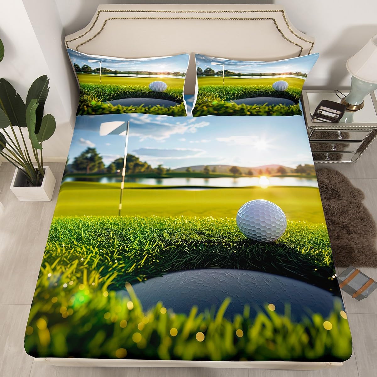 Golf Fitted Sheet for Kids Boy - огляд і ціна Outdoor Sport Hobbies