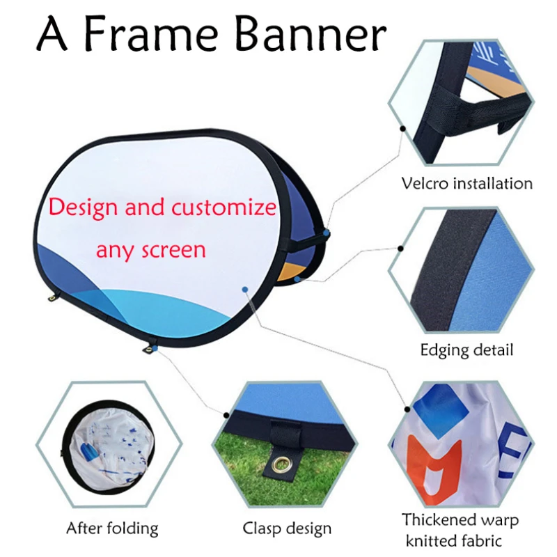 Pop Up A Frame Banner Free Des - огляд і ціна Outdoor Sport Logo