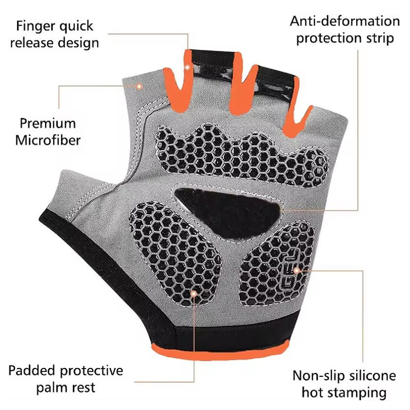 Breathable Anti-Slip Half Fing - огляд і ціна Horse Riding Glove