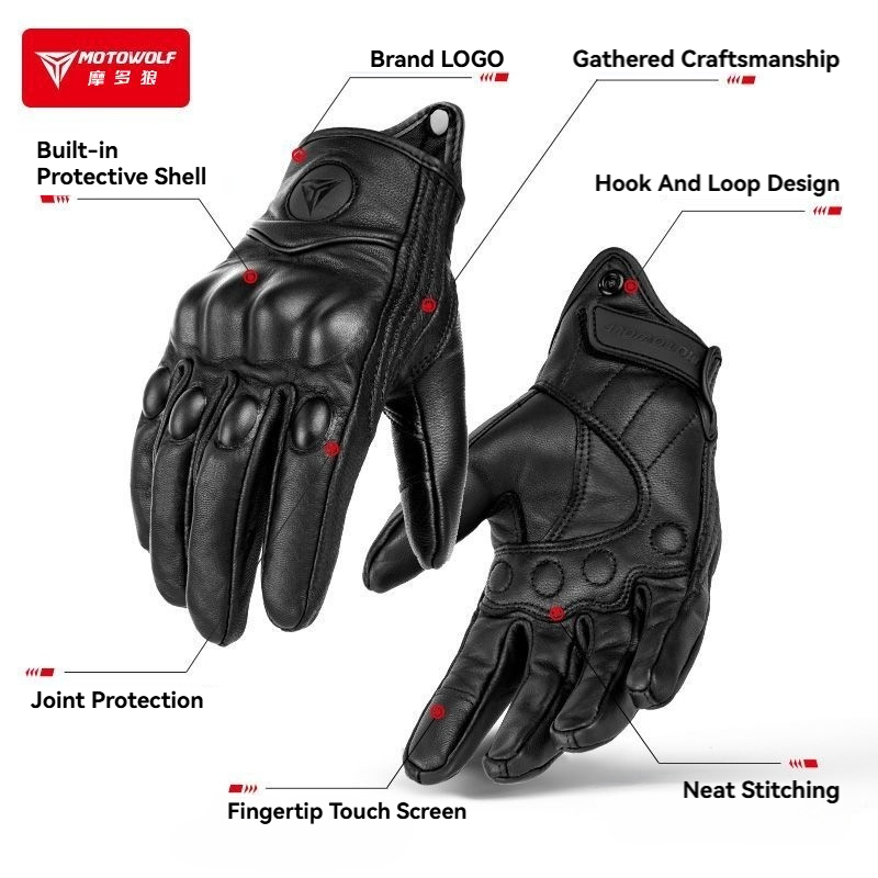 MOTOWOLF Motorcycle Gloves Men - огляд і ціна Horse Riding Glove